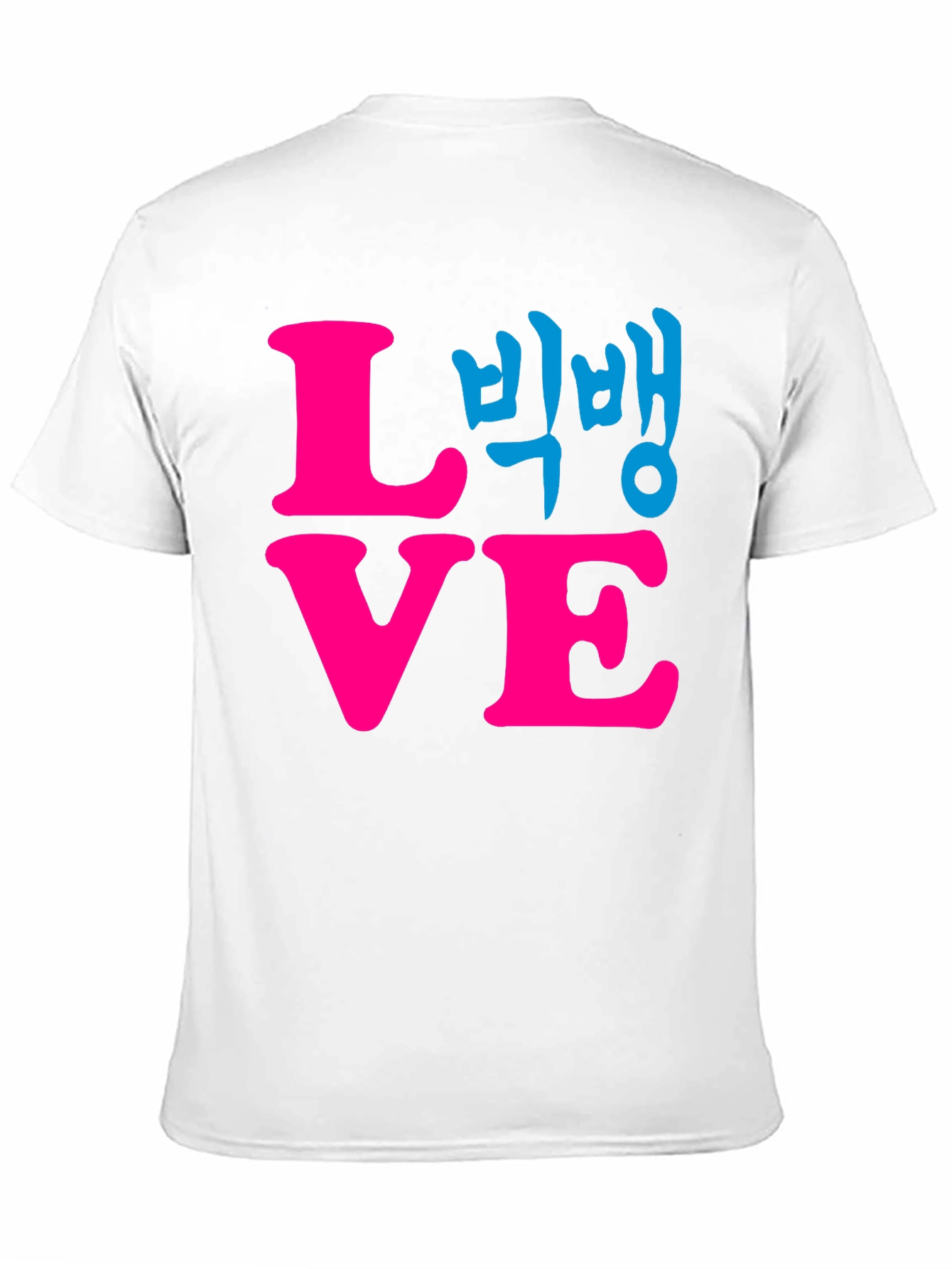 LOVE Graphic Print T-Shirt - Black Cotton Blend Tee