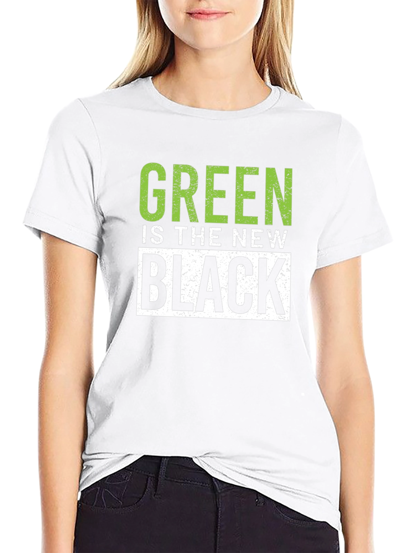 Green is the New Black Graphic Tee