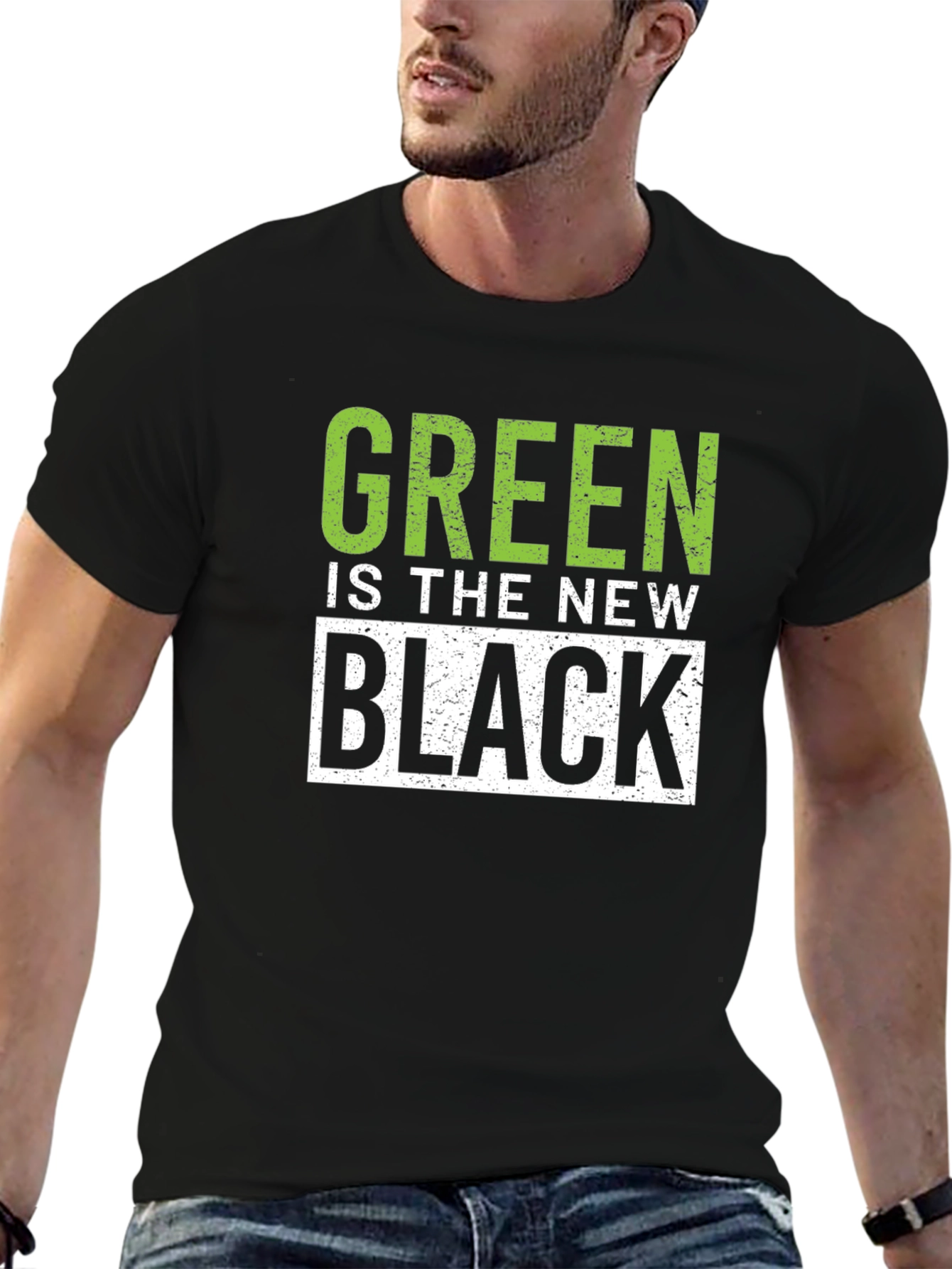 Green is the New Black Graphic Tee