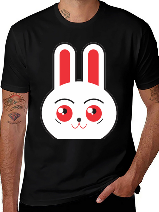 Funny Bunny Graphic T-Shirt