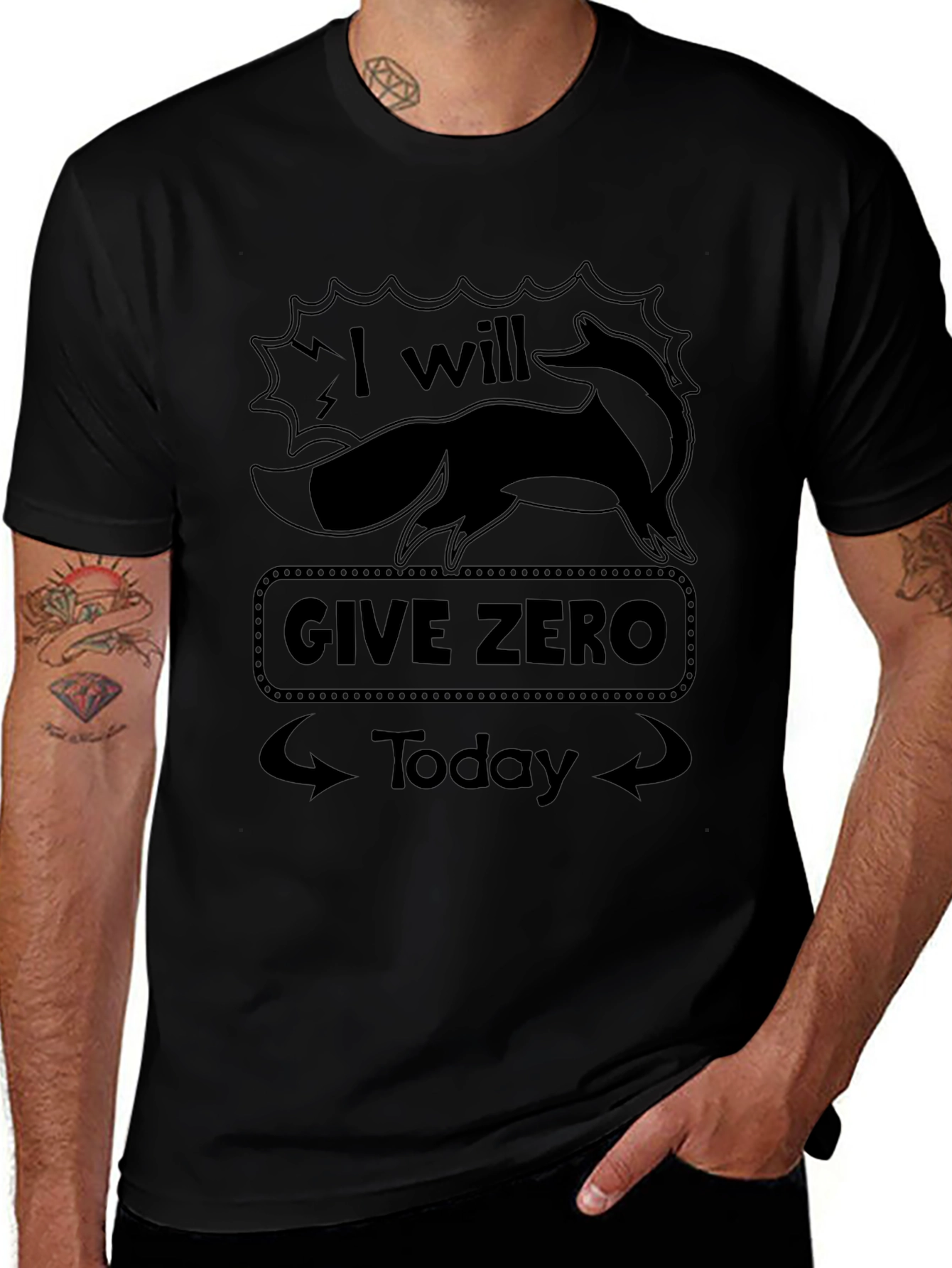 I Will Give Zero Fox Funny T-Shirt