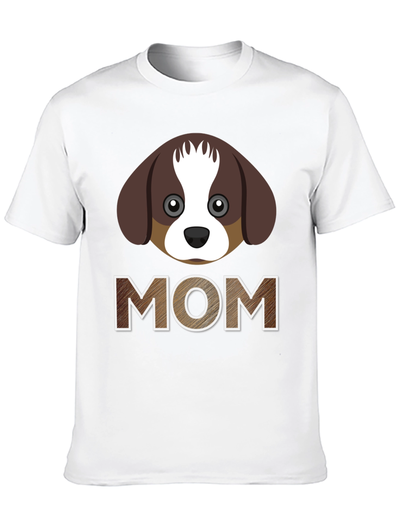 Dog Mom T-Shirt - Cute Puppy Graphic Tee
