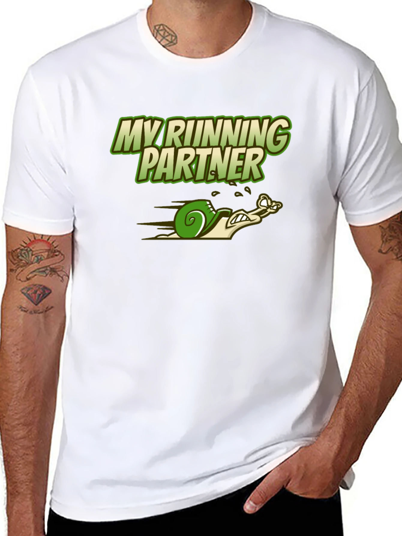My Running Partner Snail T-Shirt