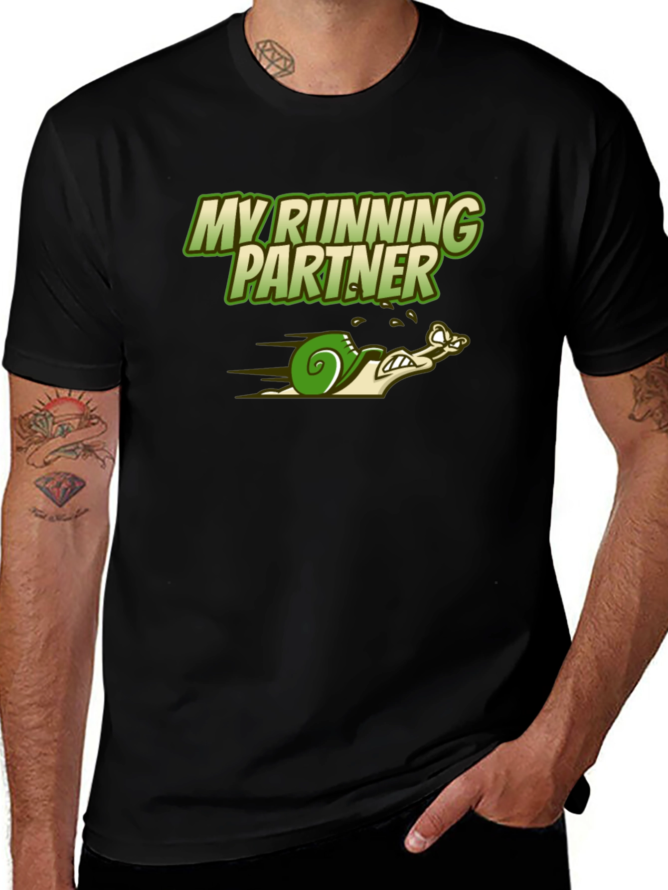 My Running Partner Snail T-Shirt