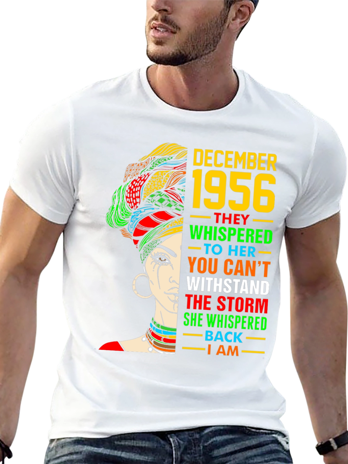 December 1956 Black Woman T-Shirt