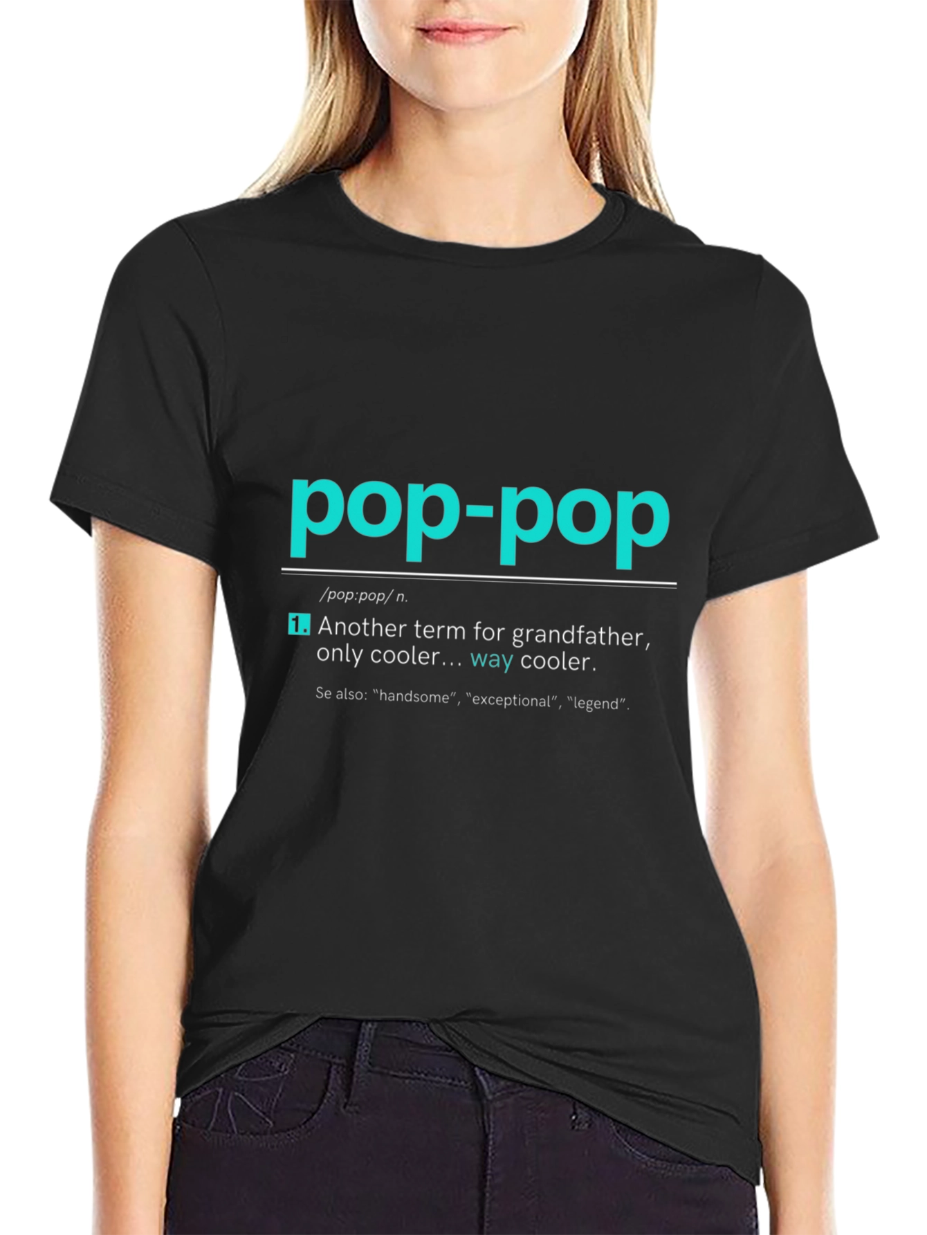Pop-Pop Definition T-Shirt - Grandfather Gift
