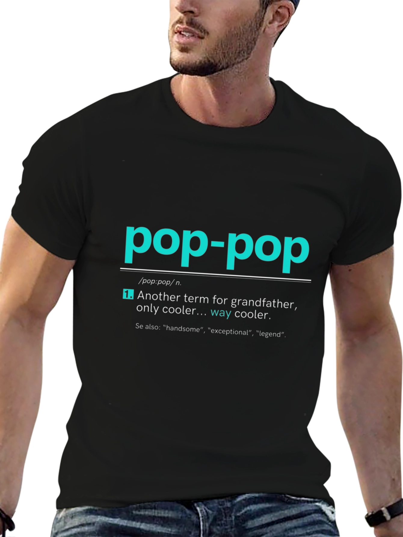 Pop-Pop Definition T-Shirt - Grandfather Gift