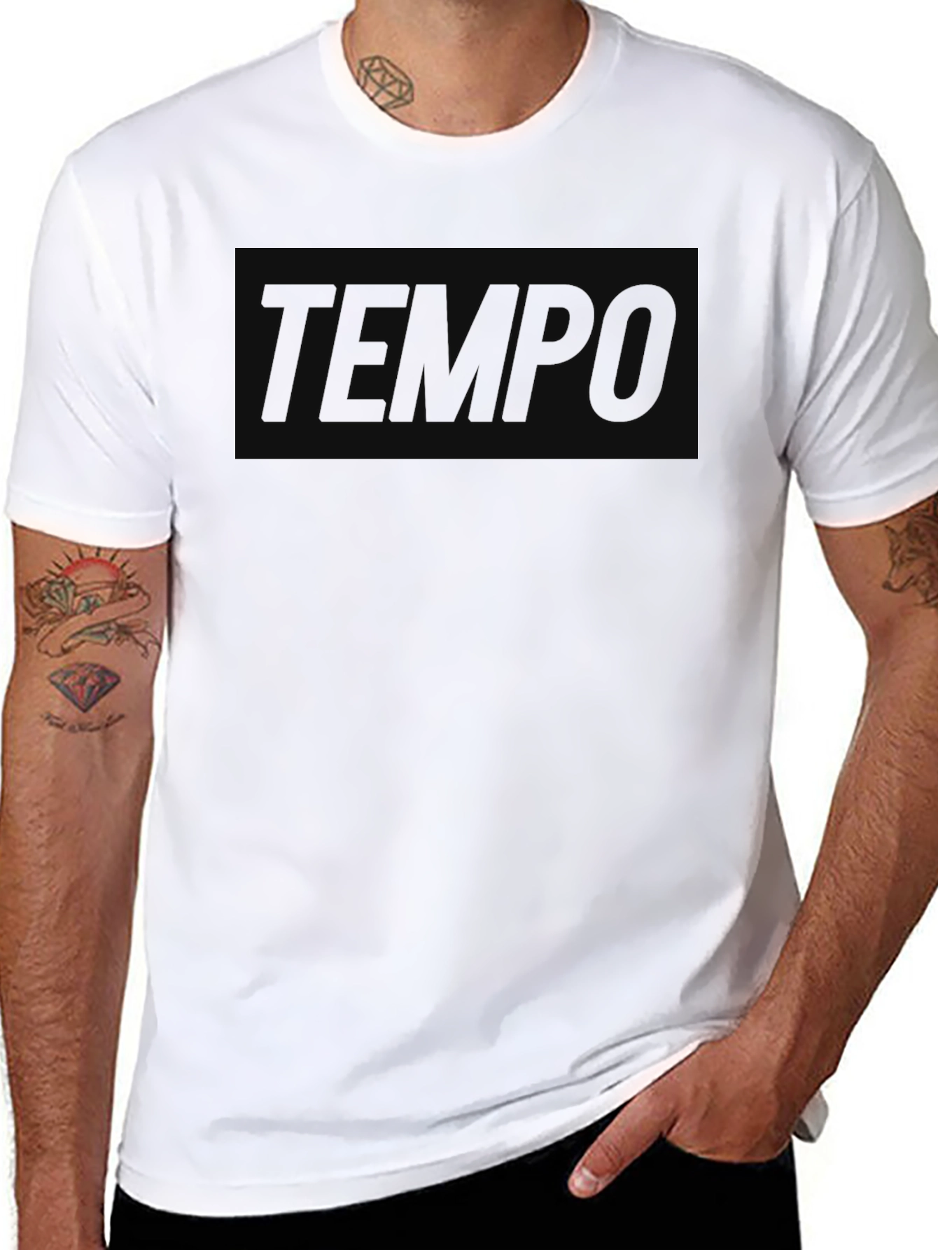 Tempo Black T-Shirt