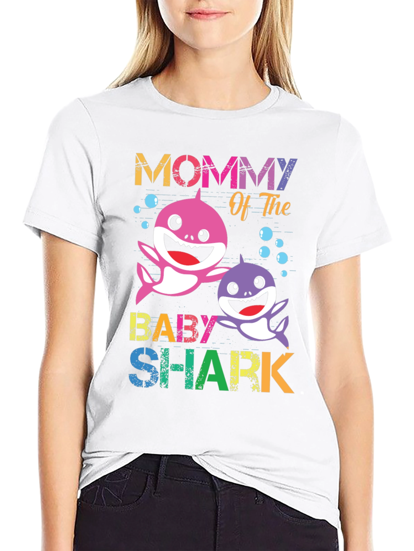 Mommy Shark Graphic Tee