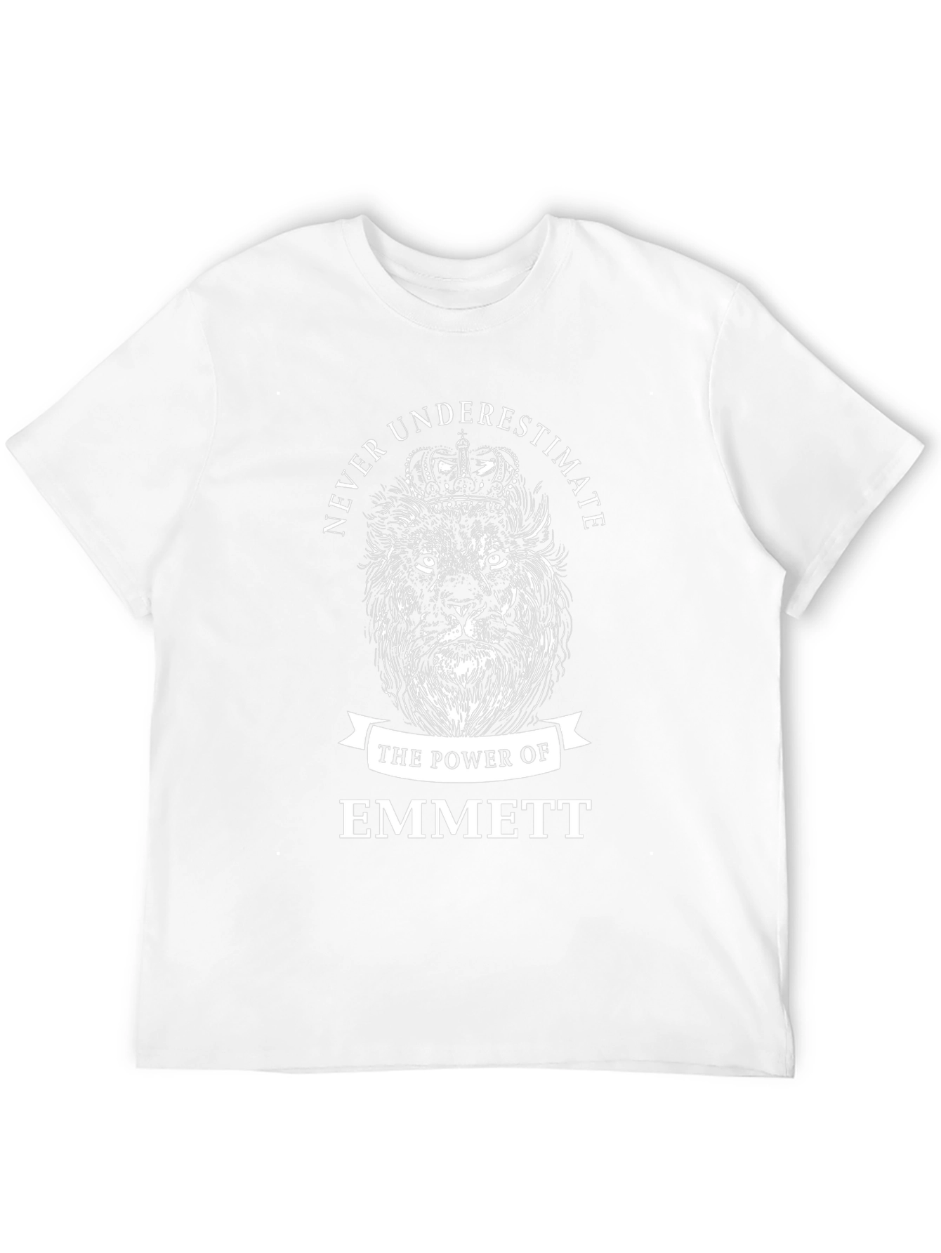 Emmett Power Lion Graphic Tee - Black