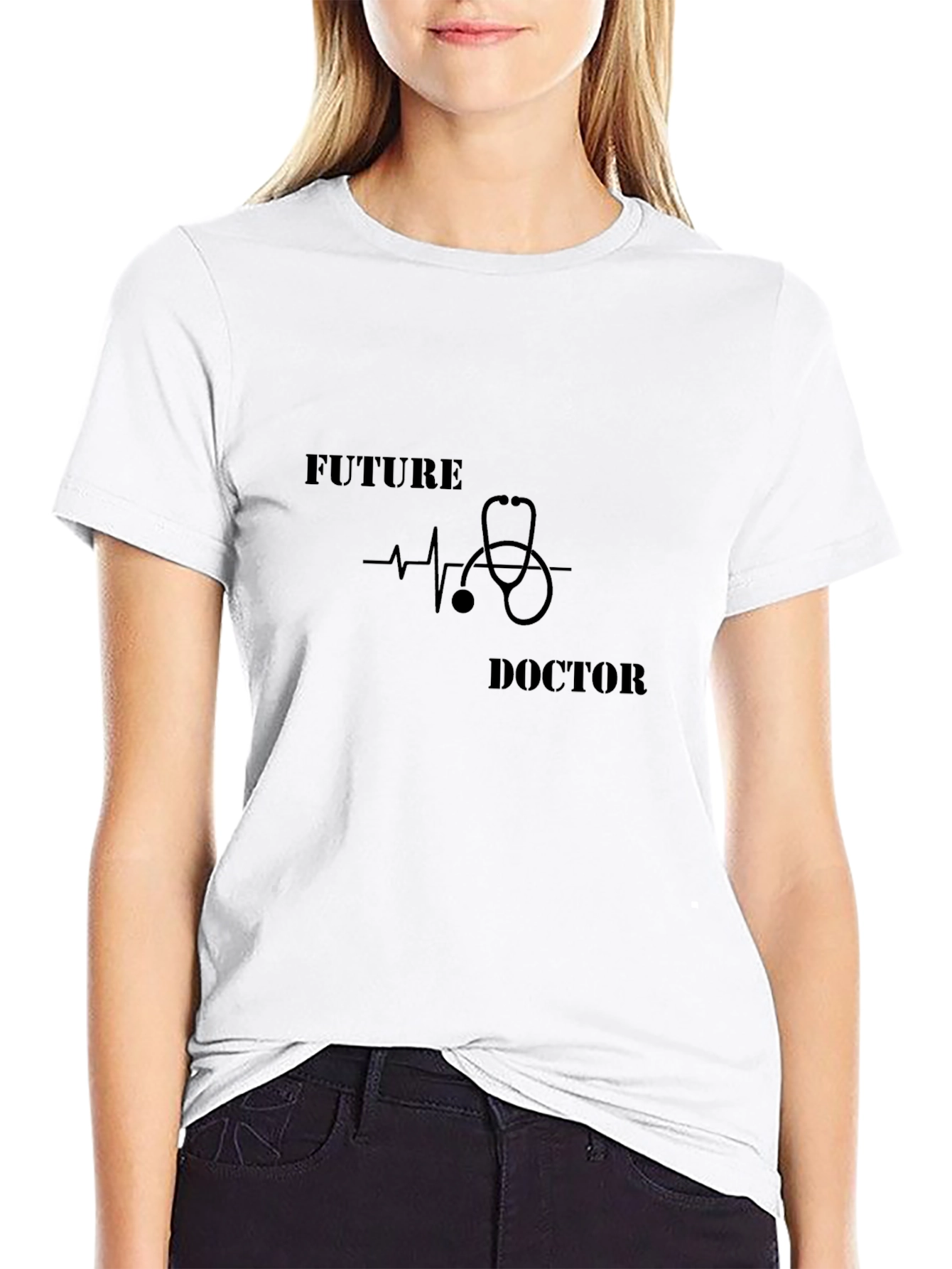 Future Doctor Graphic Tee - Medical Aspirations Shirt