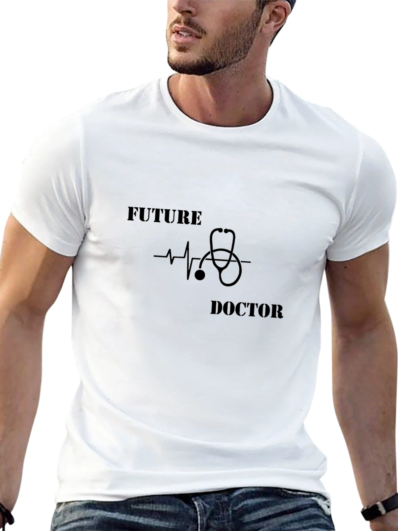 Future Doctor Graphic Tee - Medical Aspirations Shirt