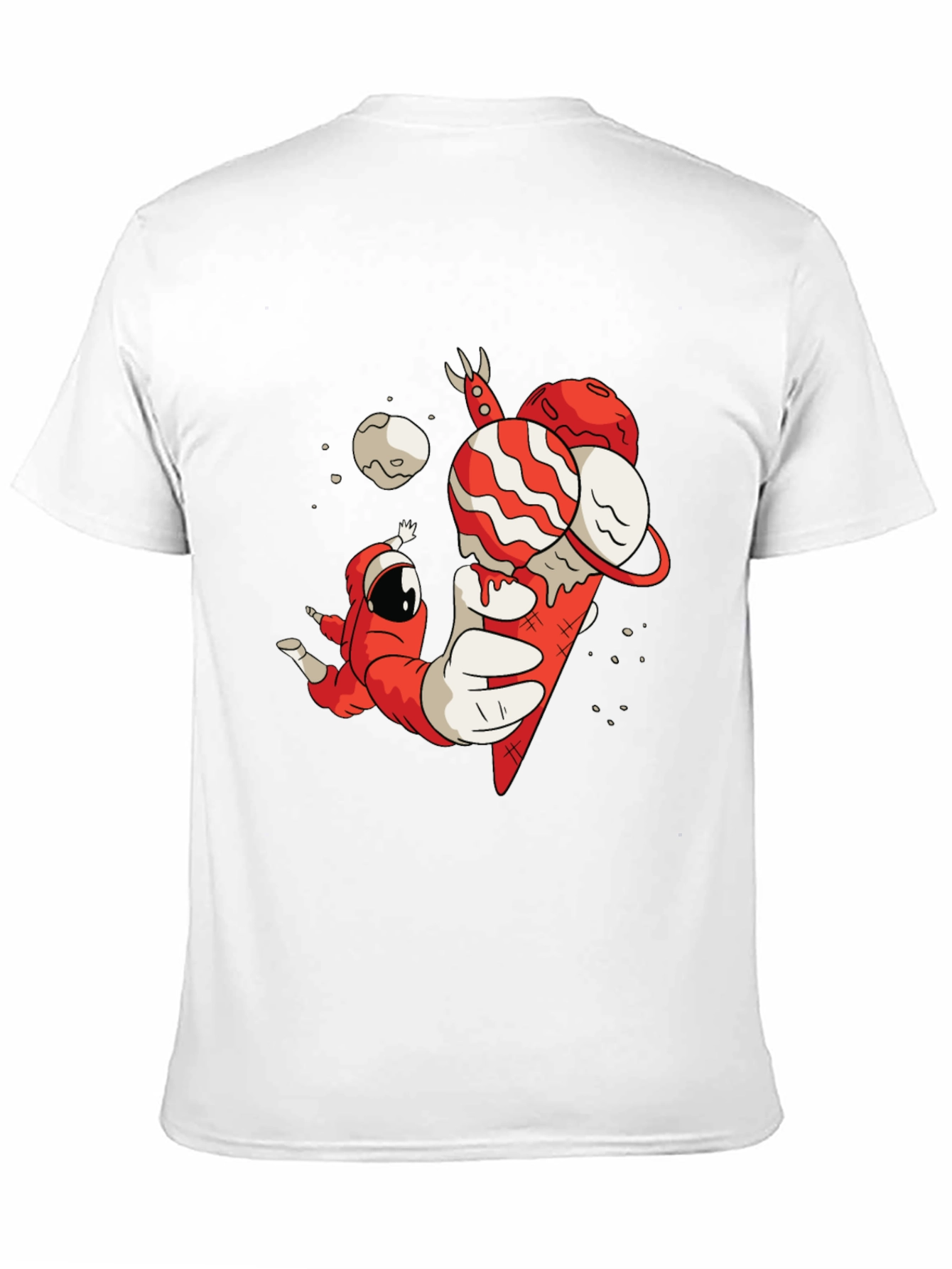 Astronaut Ice Cream Graphic Tee