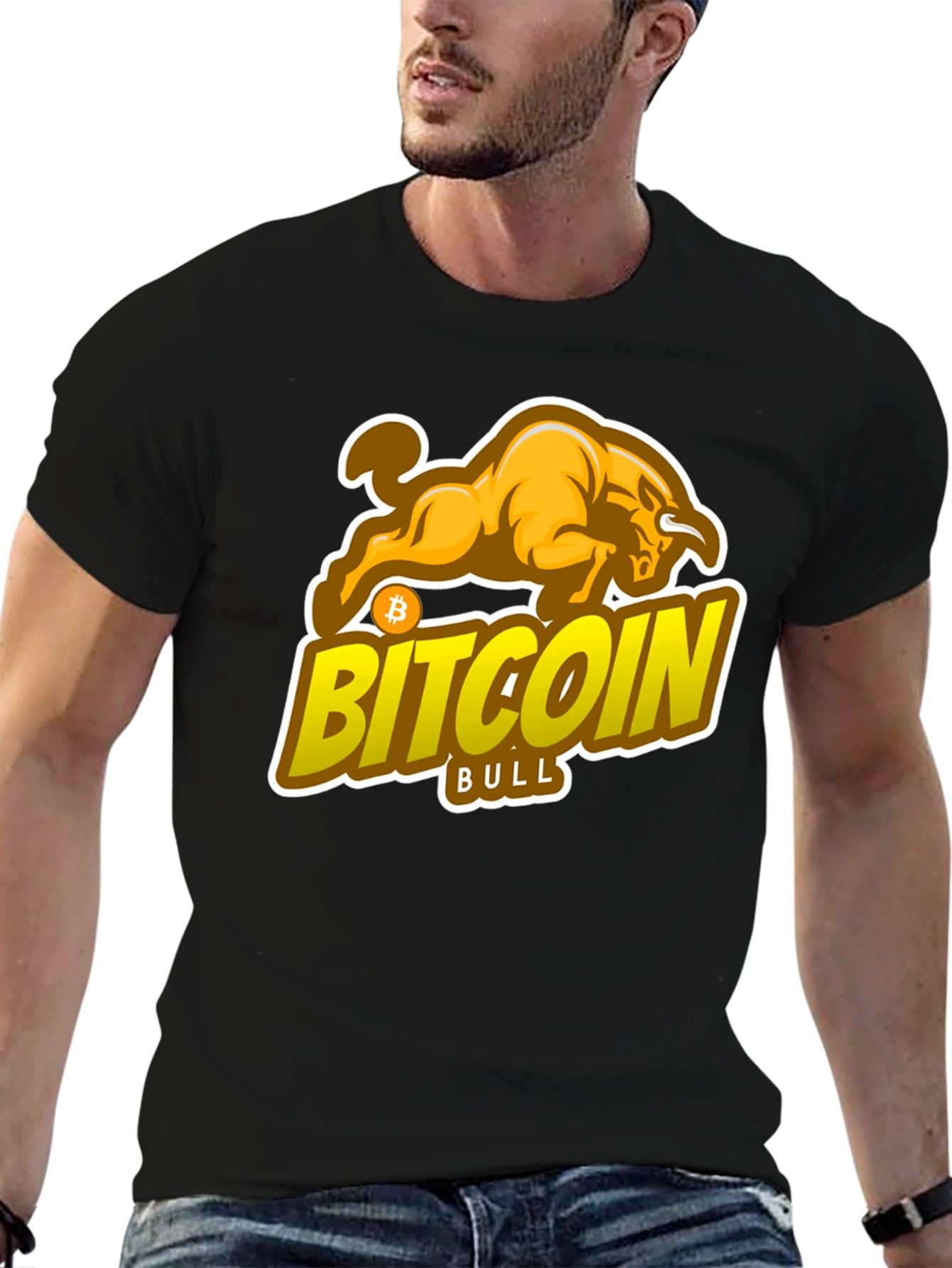 Bitcoin Bull T-Shirt - Crypto Investor Apparel