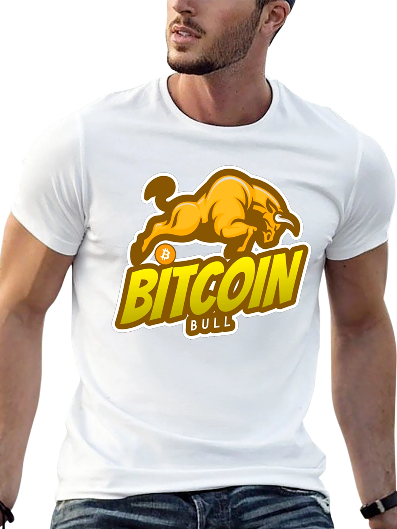Bitcoin Bull T-Shirt - Crypto Investor Apparel