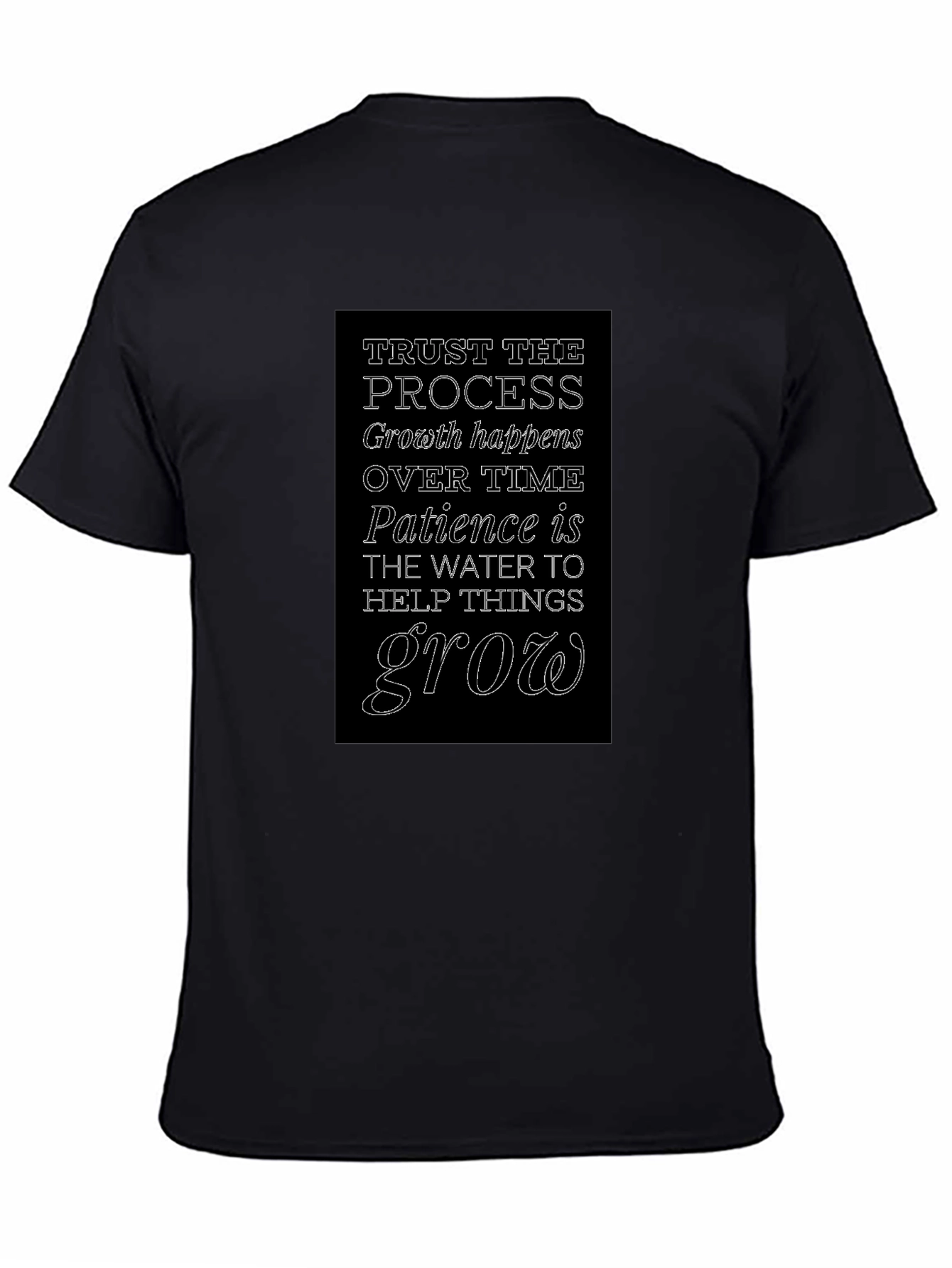Trust the Process Growth Motivational T-Shirt