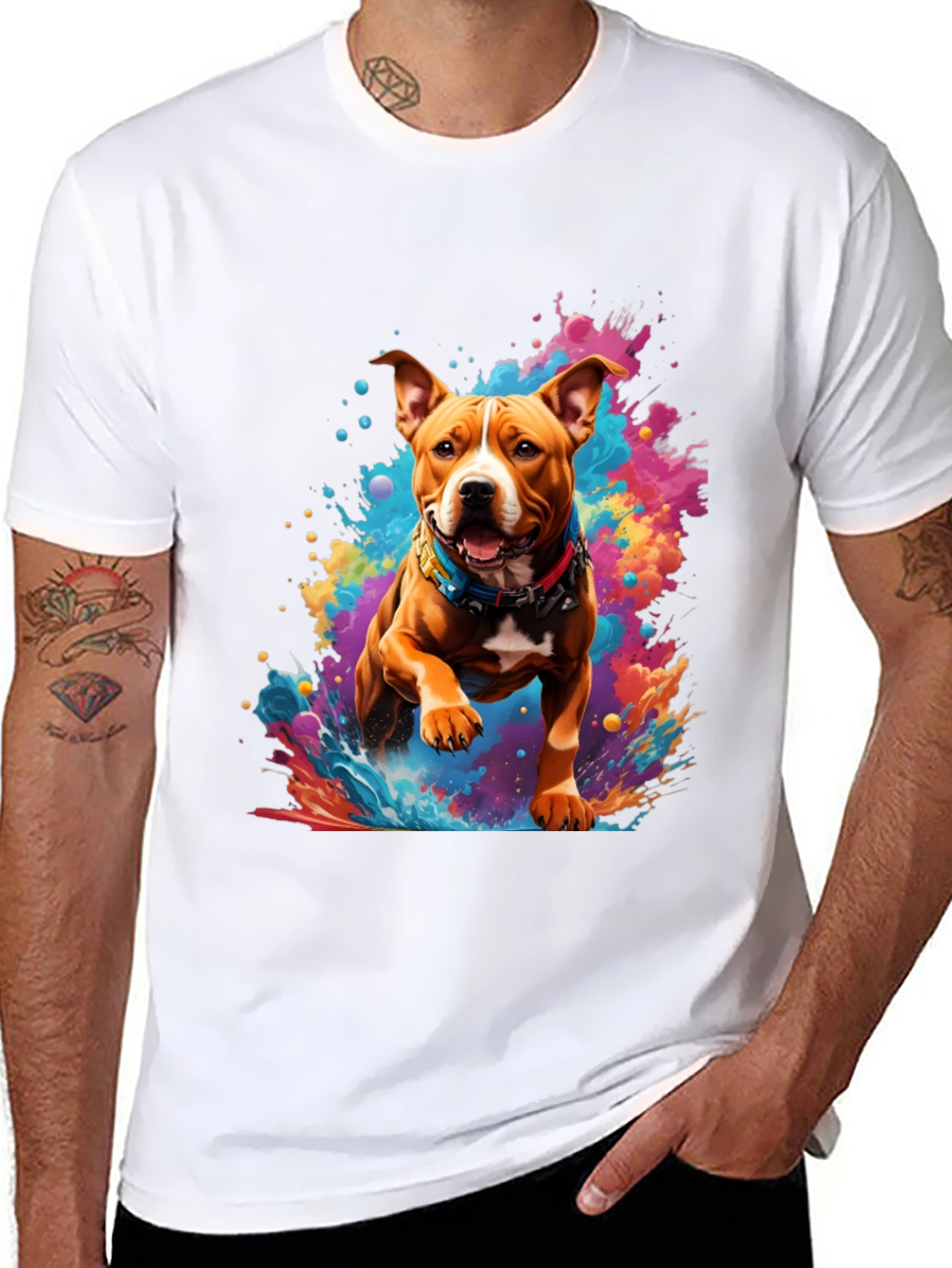 Pitbull Splash T-Shirt