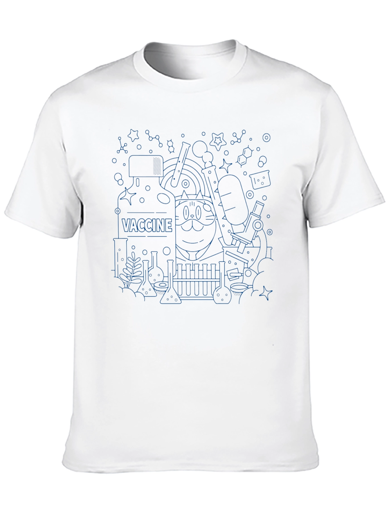 Vaccine Cat Science T-Shirt