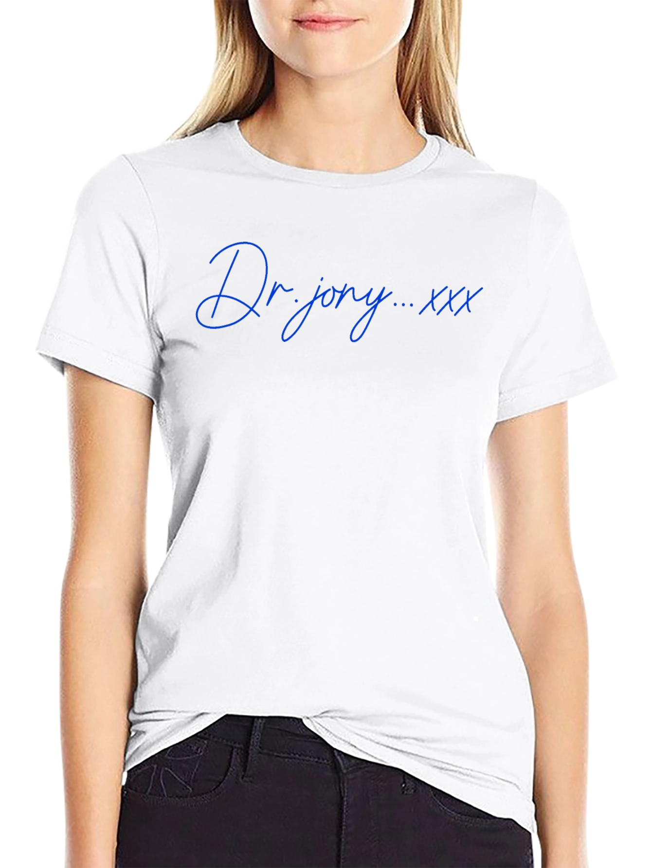 Dr. Jony Graphic Tee - Classic Black T-Shirt