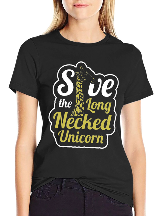 Save the Long Necked Unicorn Graphic Tee