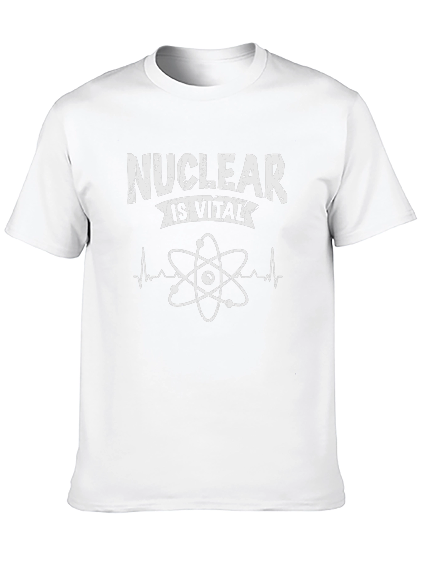 Nuclear is Vital Graphic Print Tee