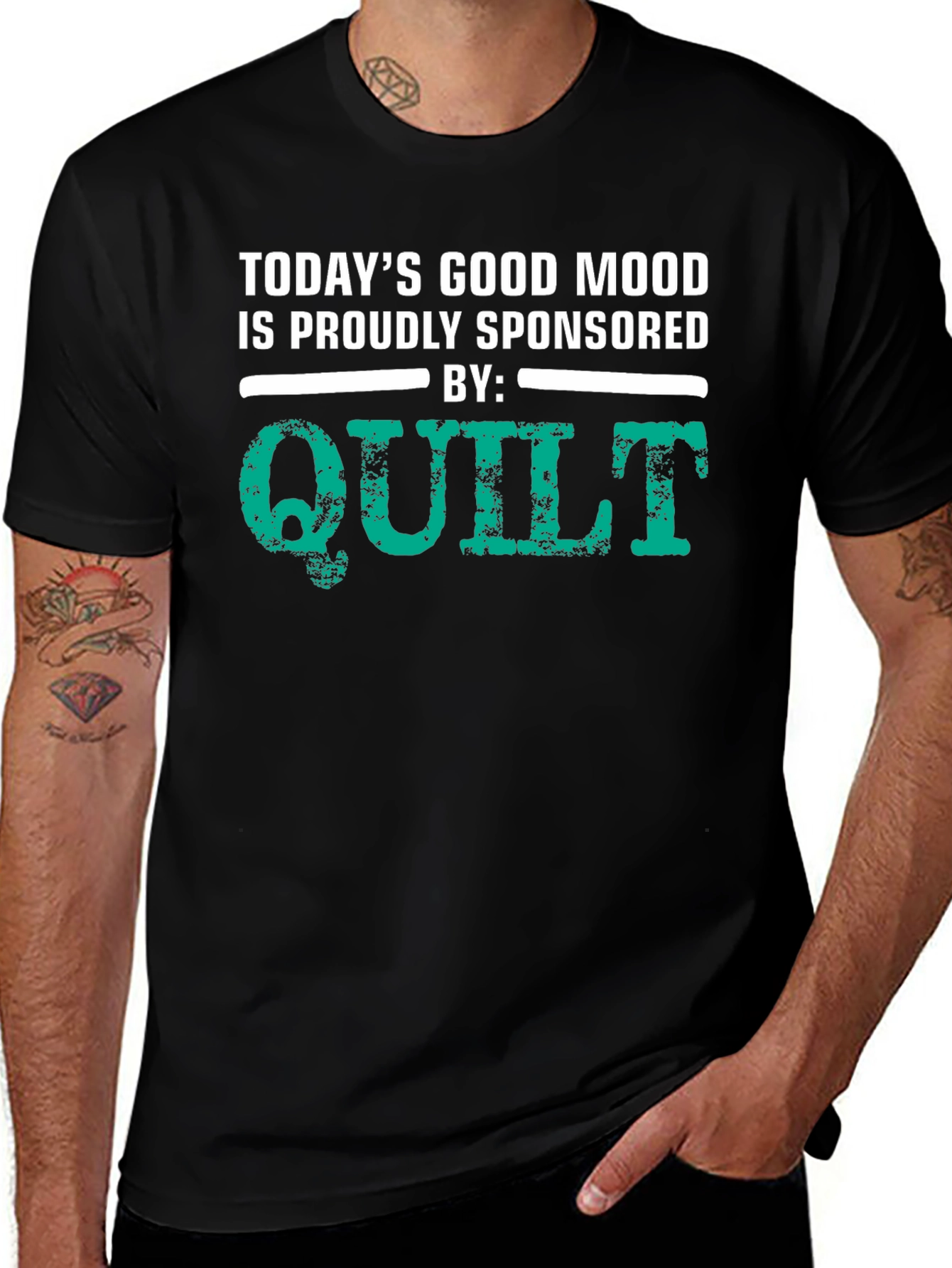 Quilt Sponsored Good Mood Graphic Tee