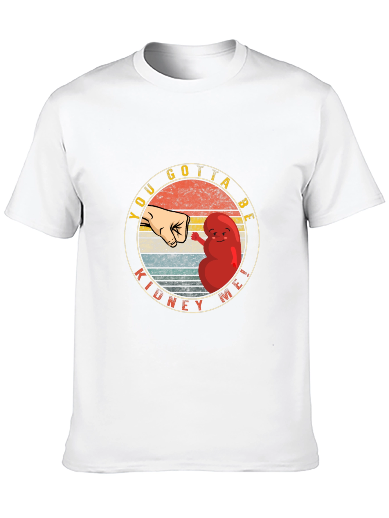 Kidney Me! Black Novelty Graphic Tee