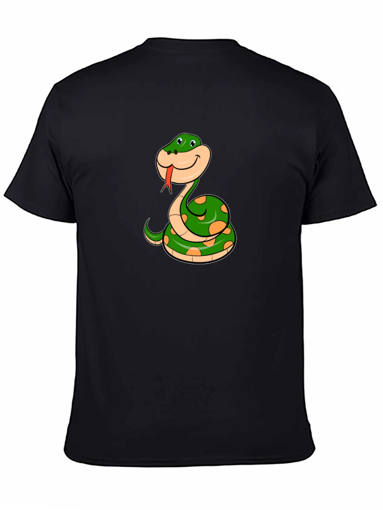Funny Snake Cartoon Graphic T-Shirt
