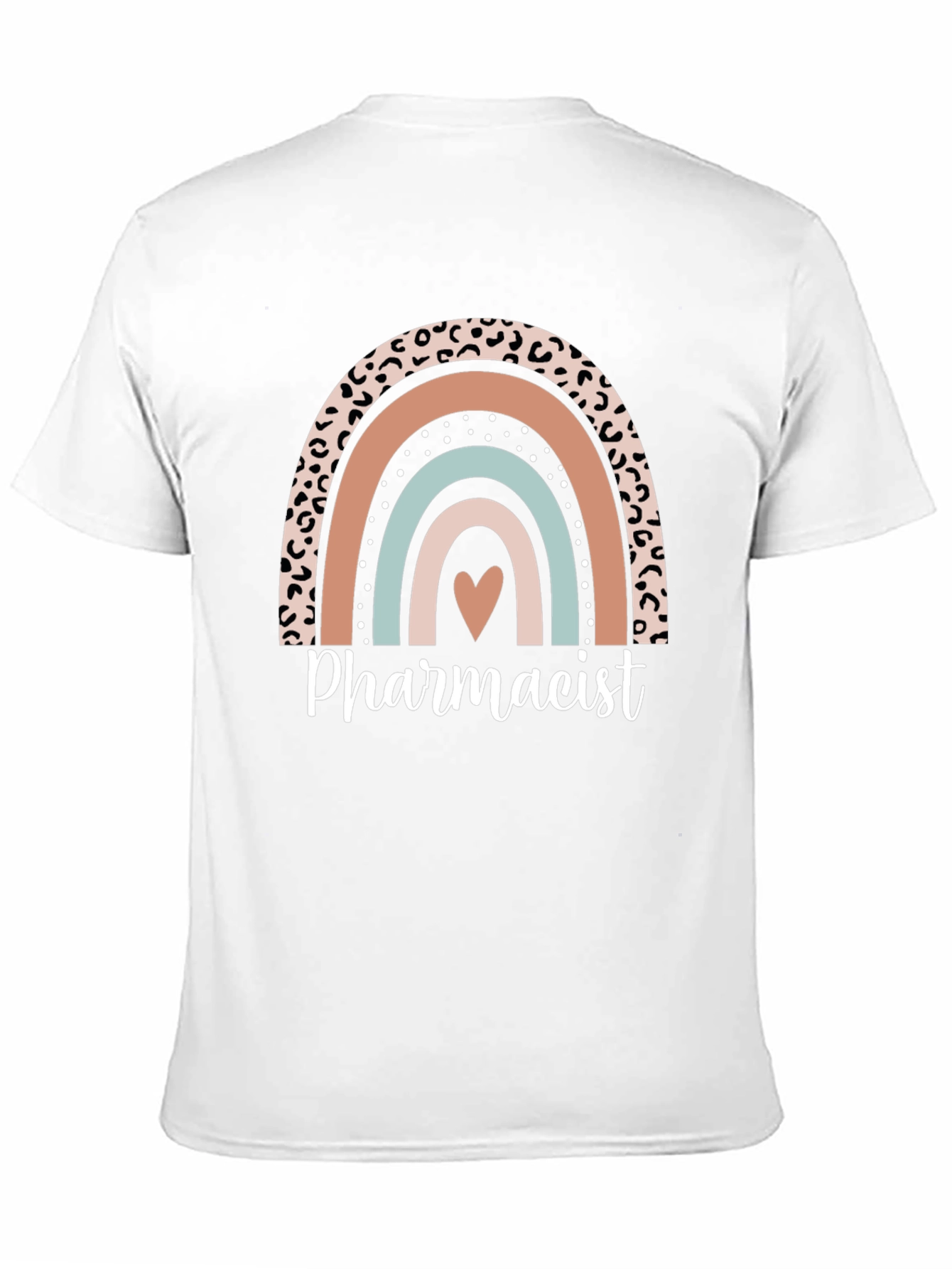 Pharmacist Rainbow Graphic T-Shirt - Casual & Cute