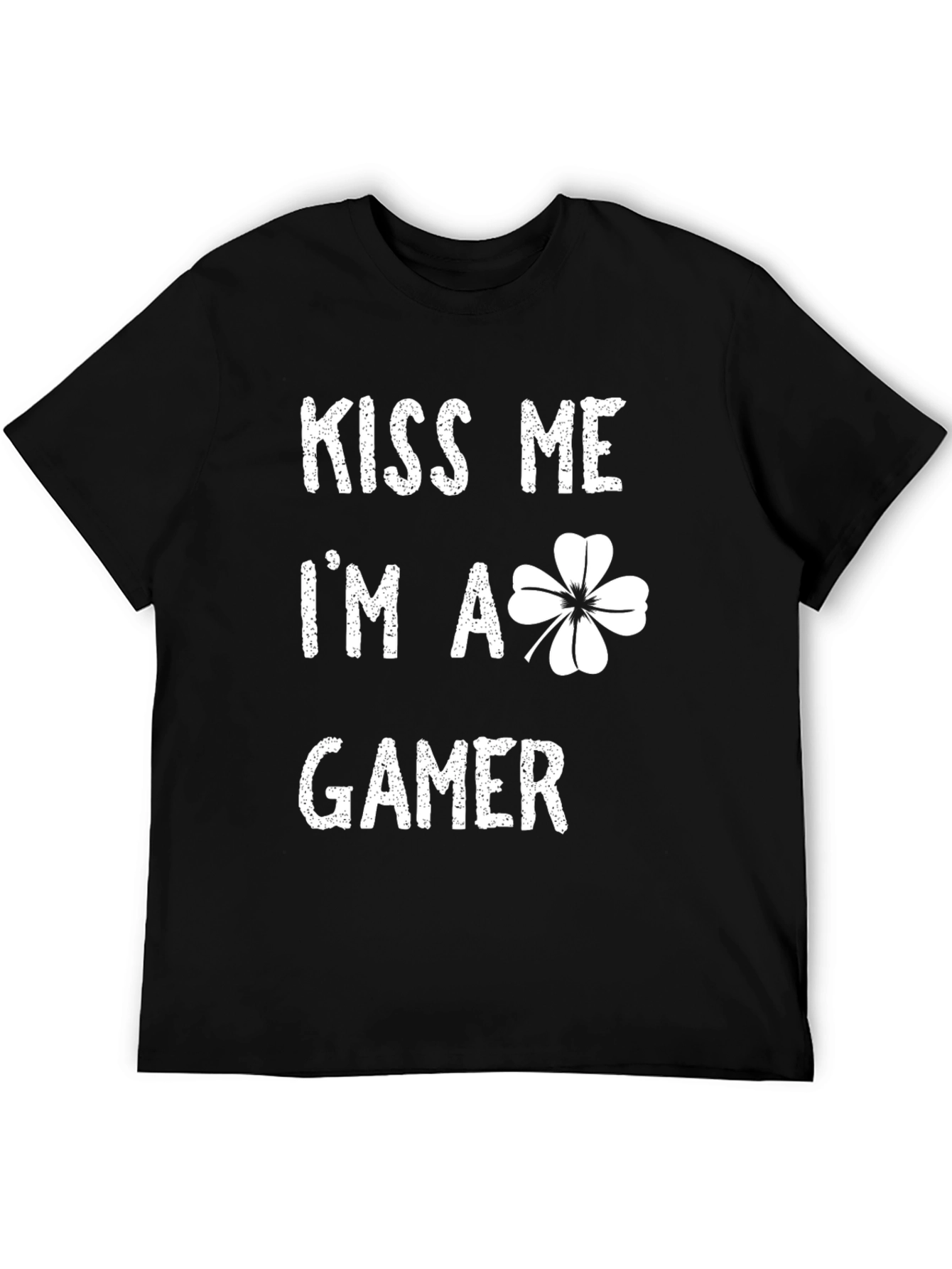 Kiss Me Im A Gamer St. Patricks Day T-Shirt