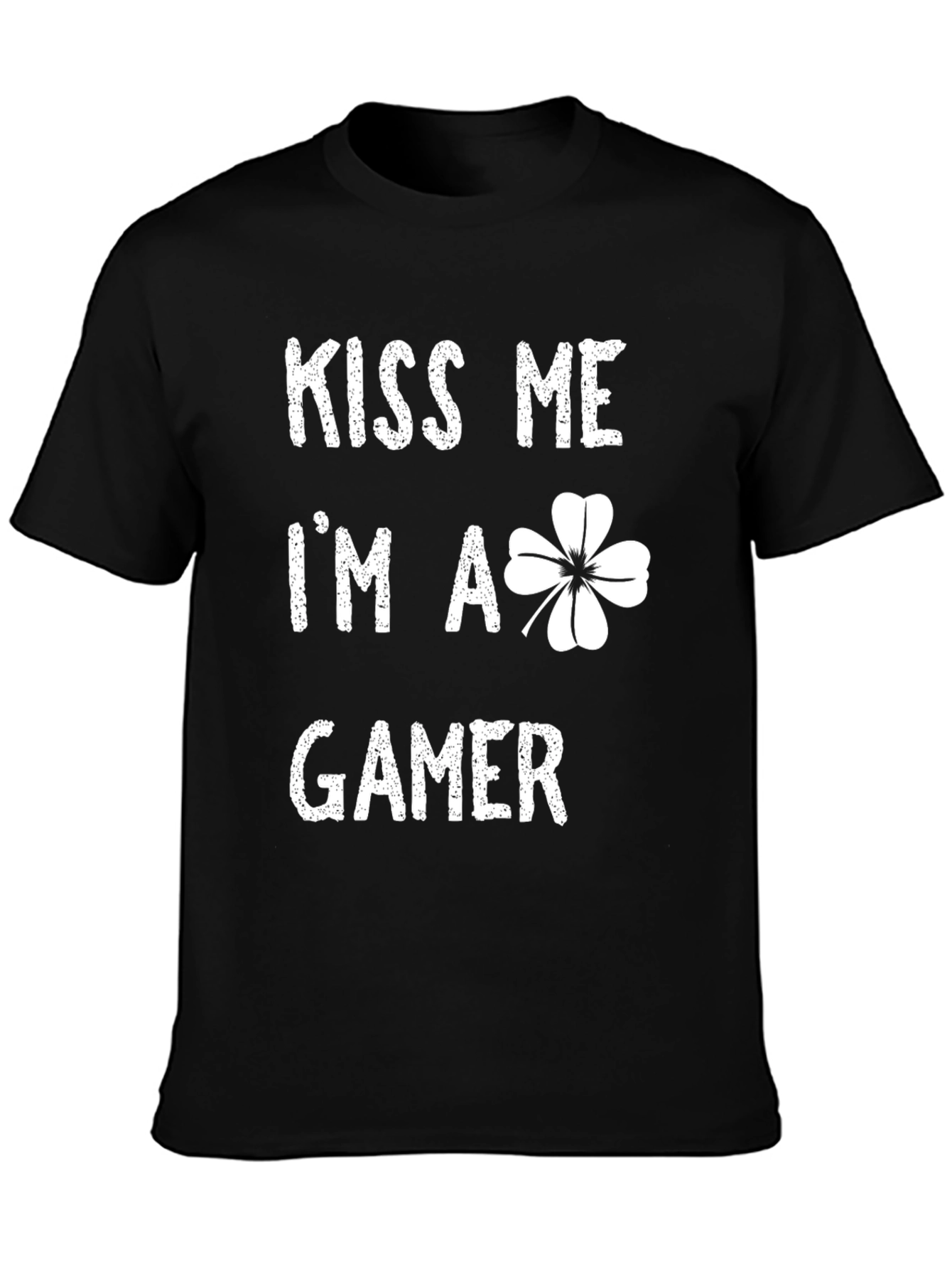 Kiss Me Im A Gamer St. Patricks Day T-Shirt