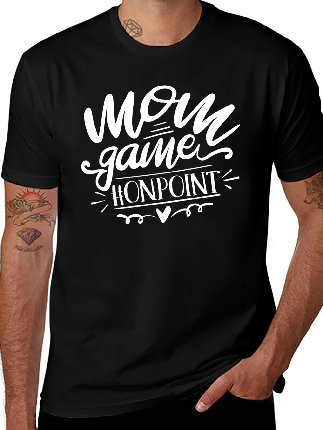 Mom Game On Point T-Shirt - Stylish Casual Tee