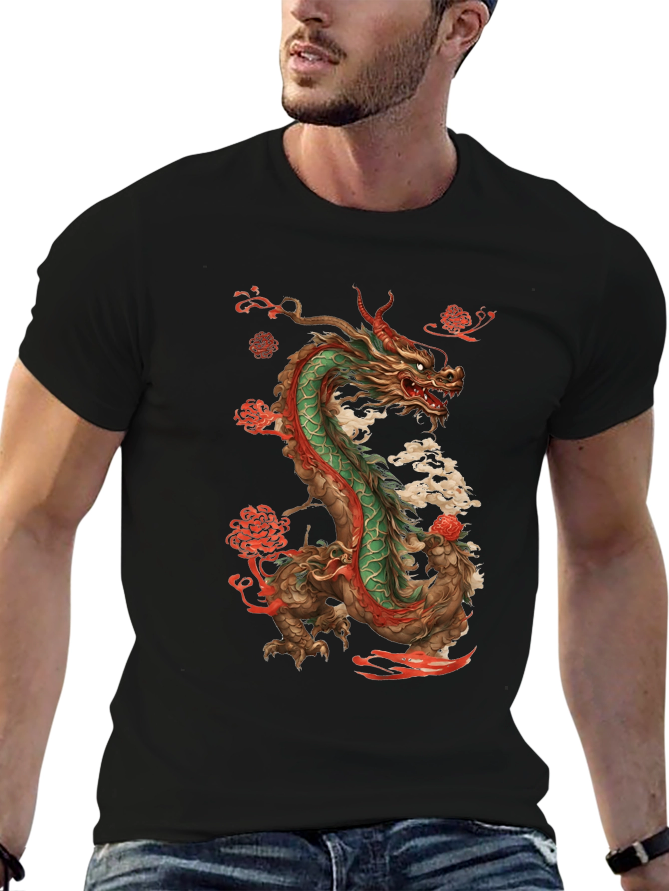 Dragon Graphic T-Shirt - Unique Design