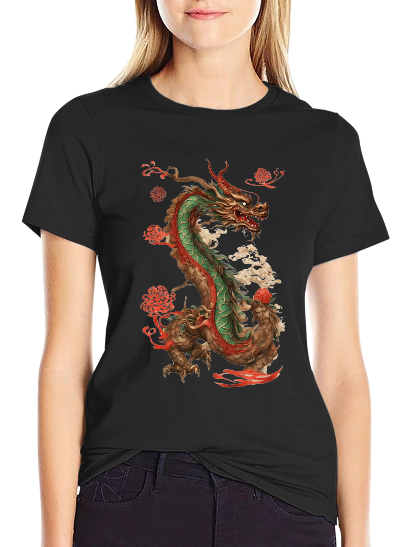 Dragon Graphic T-Shirt - Unique Design