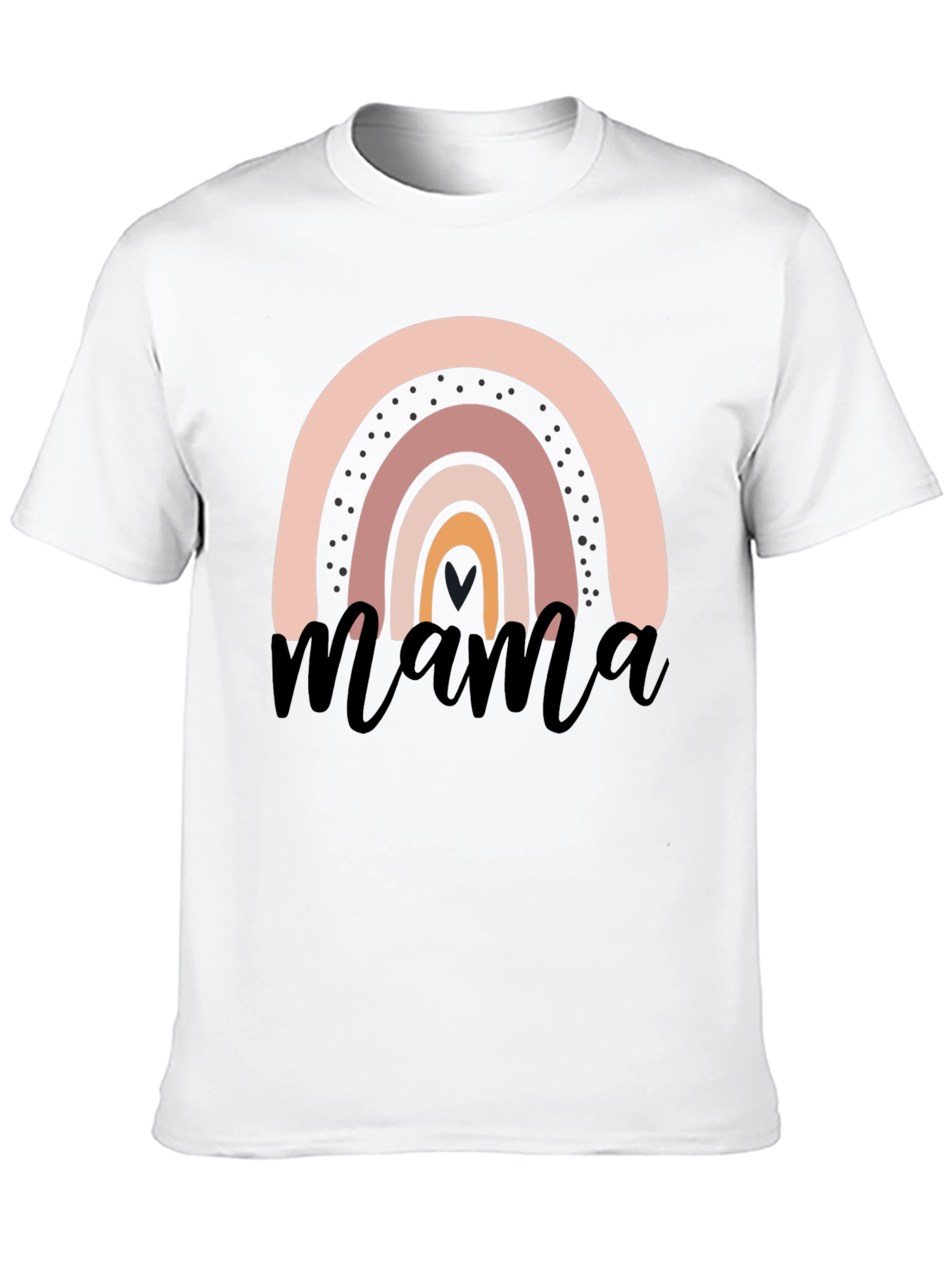 Mama Rainbow Graphic Tee - Stylish Mothers Day Gift