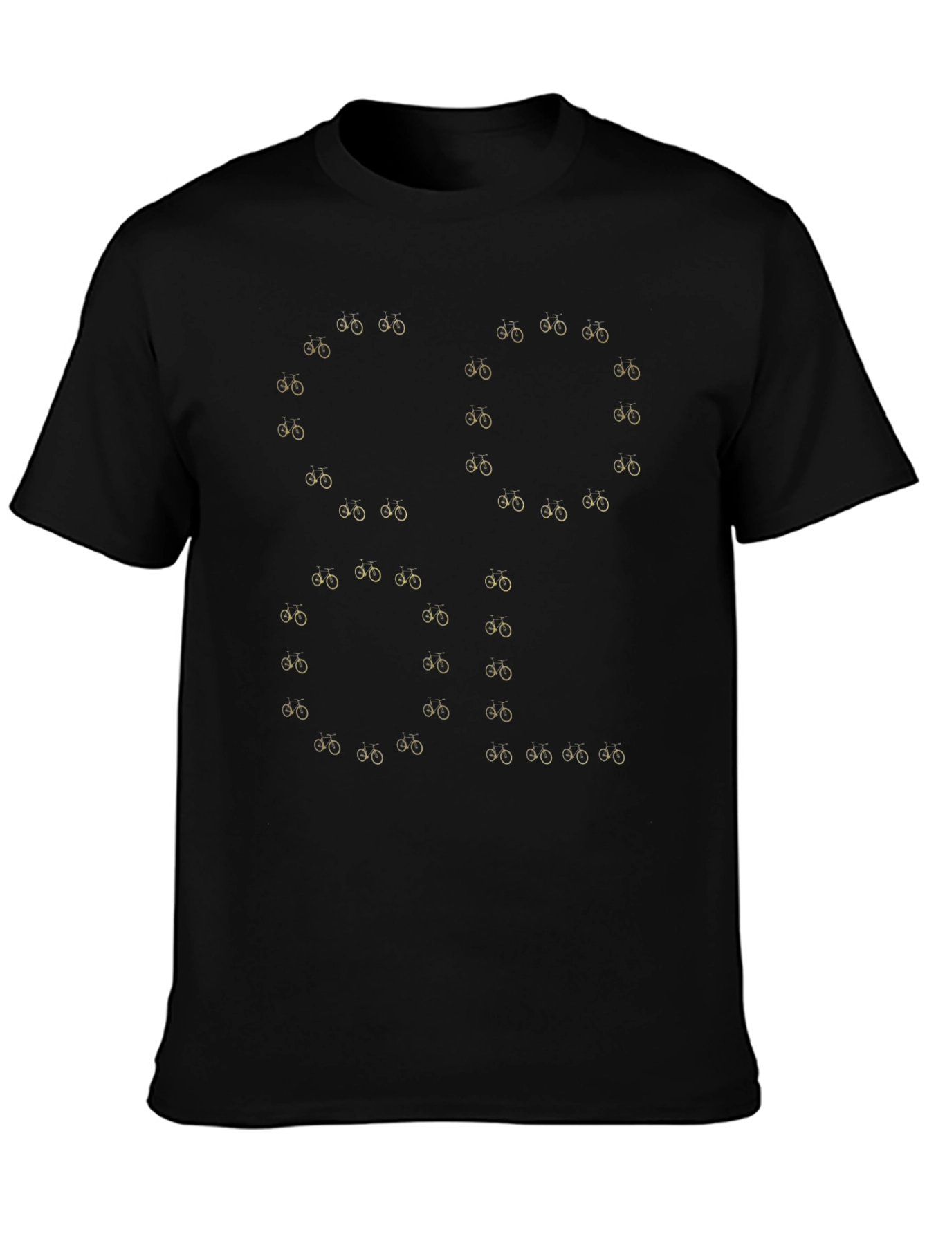 Bike Skull Graphic T-Shirt - Mens Black Tee