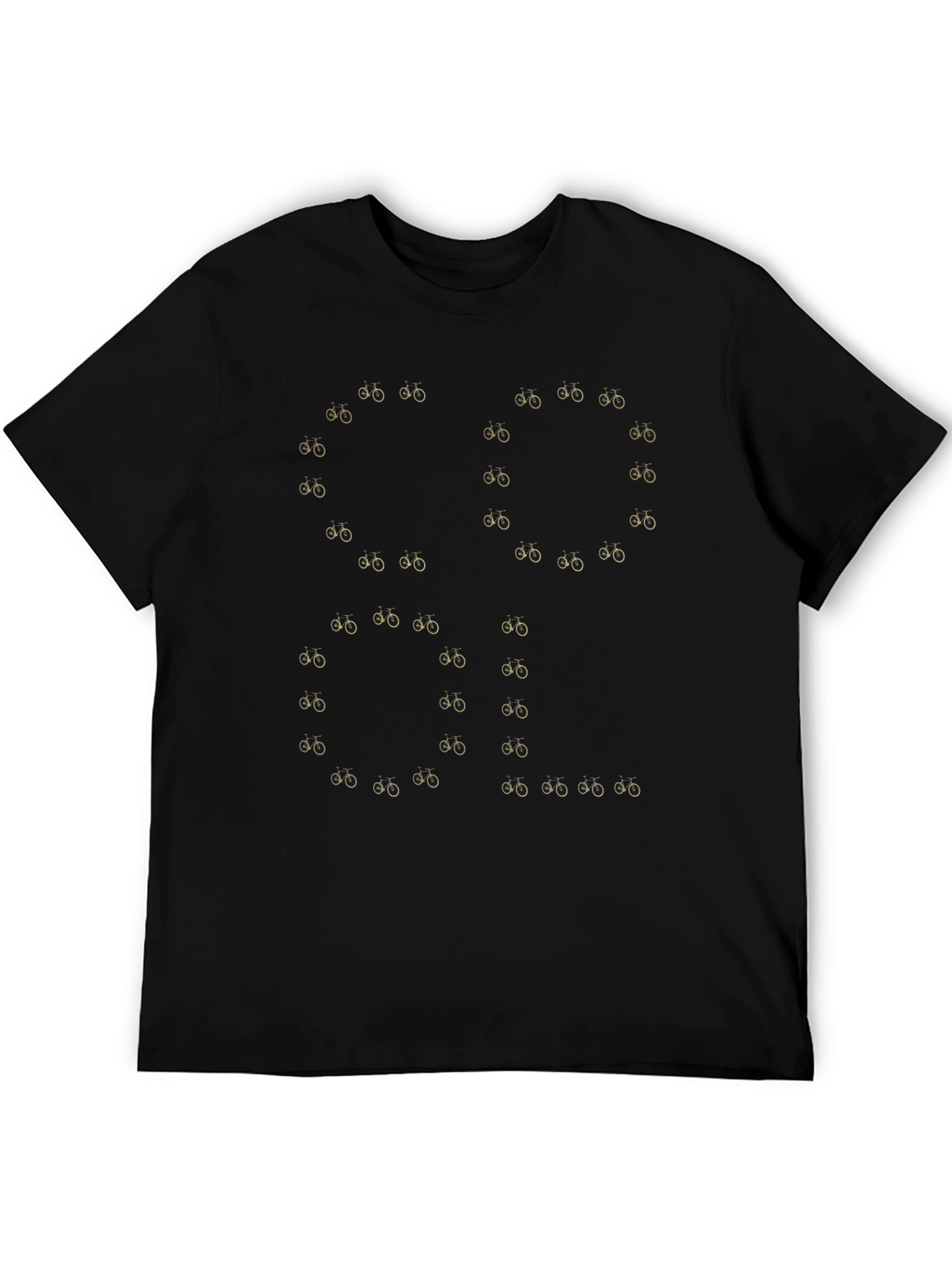 Bike Skull Graphic T-Shirt - Mens Black Tee