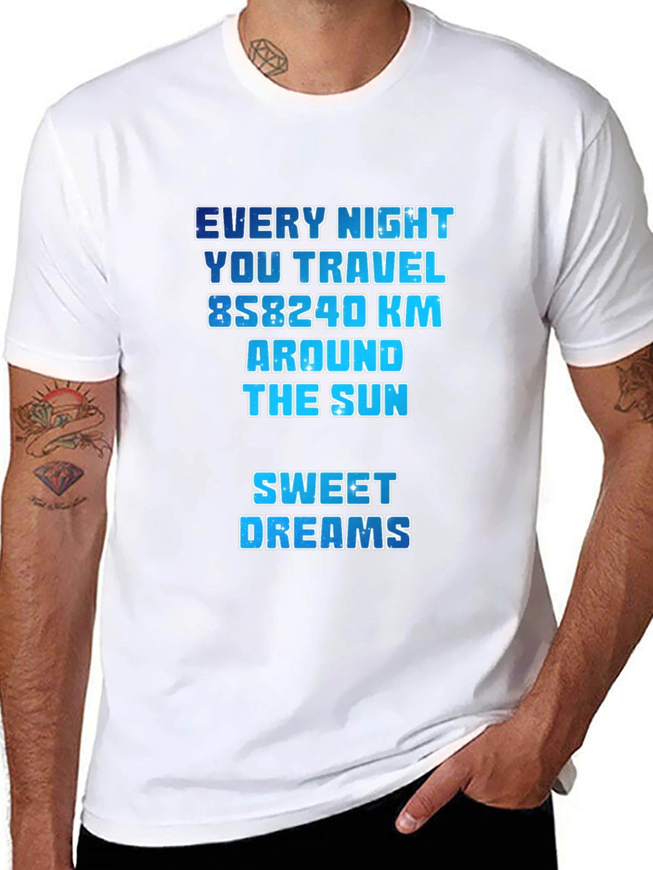 Every Night You Travel Around The Sun Tee