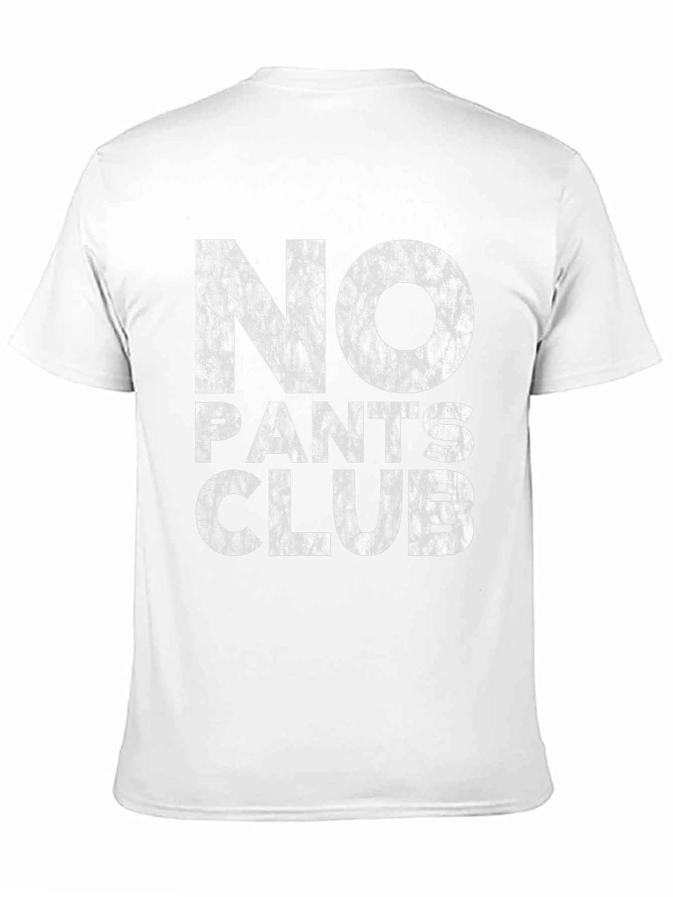 No Pants Club Graphic Tee - Bold Black T-Shirt