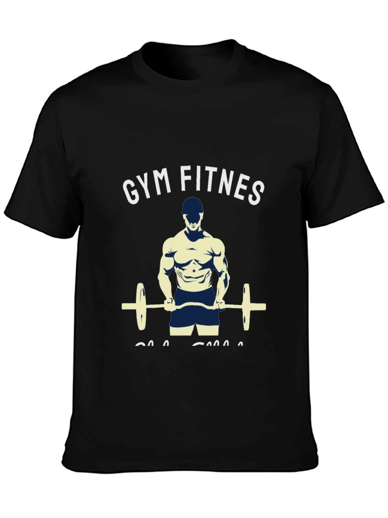 Gym Fitness T-Shirt - Workout Graphic Tee