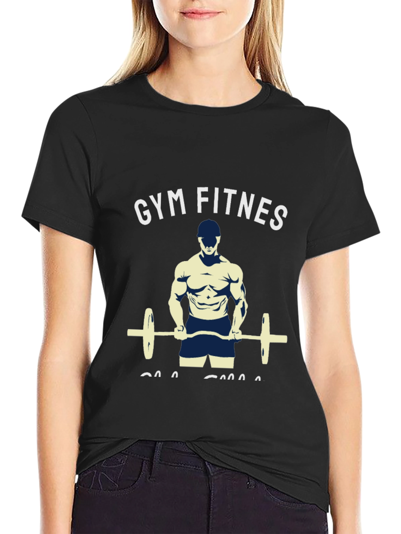 Gym Fitness T-Shirt - Workout Graphic Tee