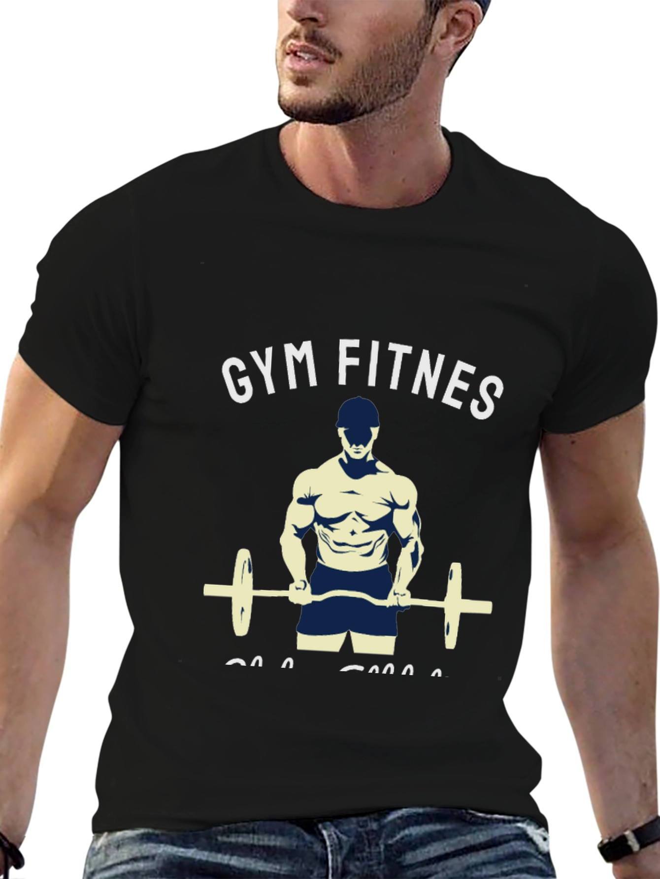Gym Fitness T-Shirt - Workout Graphic Tee