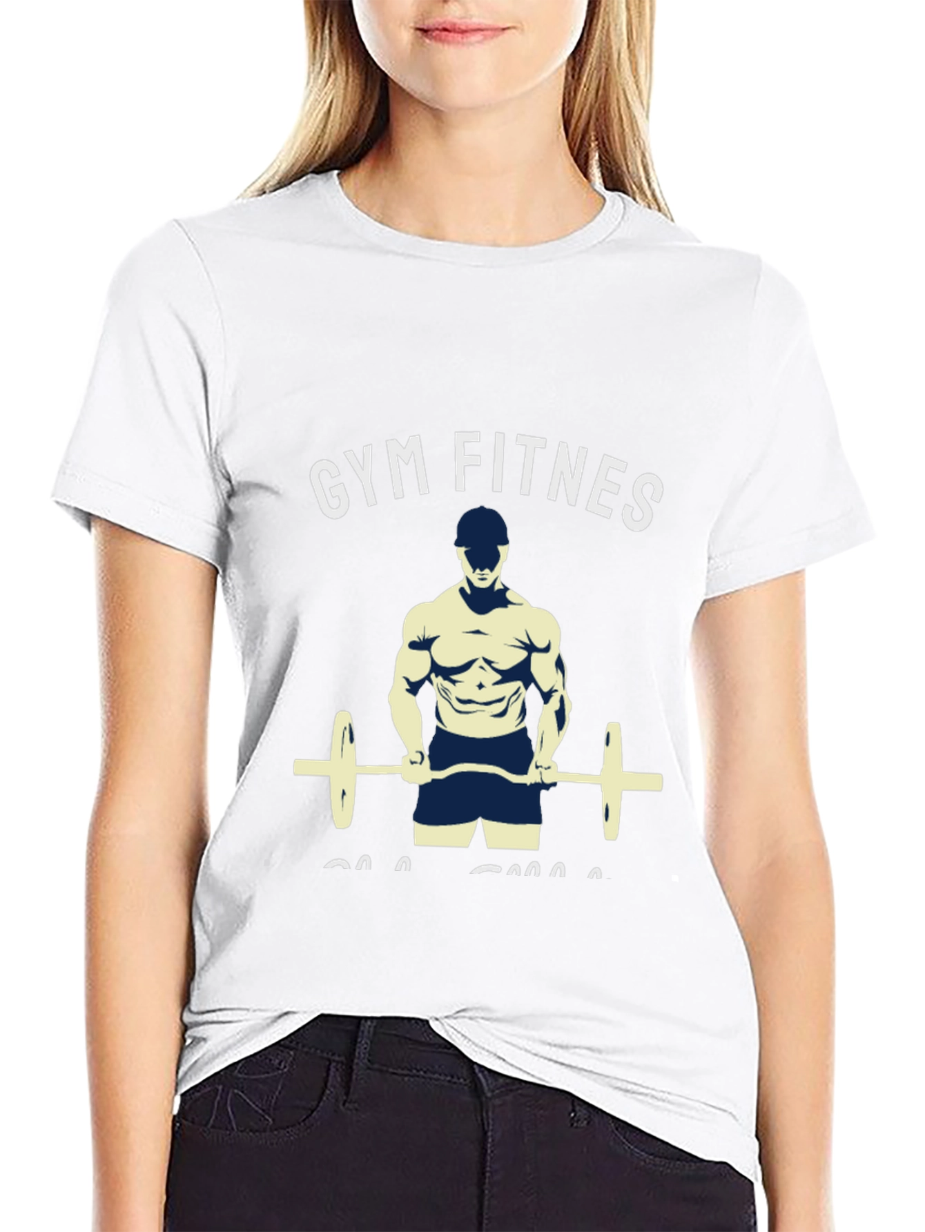 Gym Fitness T-Shirt - Workout Graphic Tee