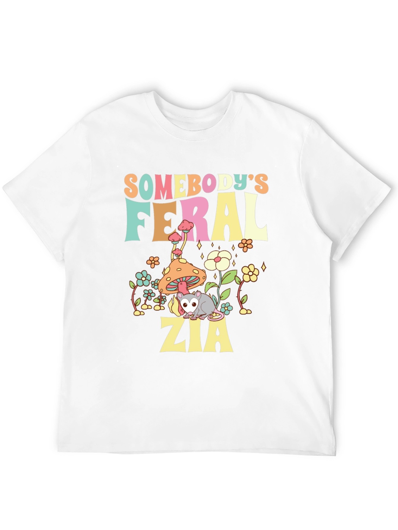 Feral Zia Graphic T-Shirt: Unique Design