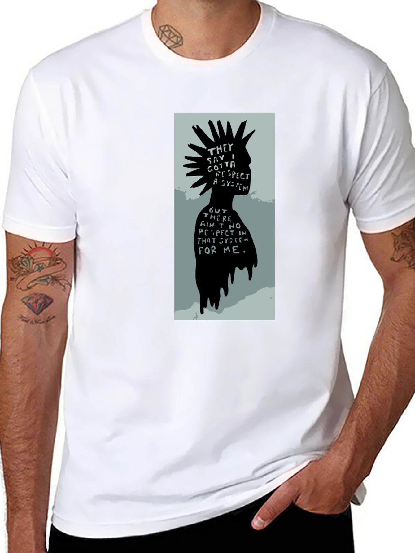 Statement Punk T-Shirt - Respect System