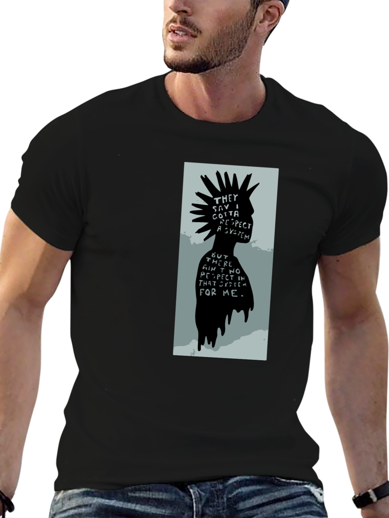 Statement Punk T-Shirt - Respect System