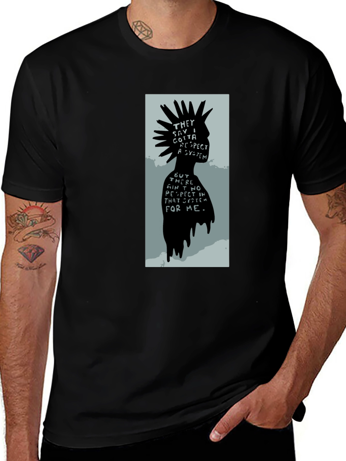 Statement Punk T-Shirt - Respect System