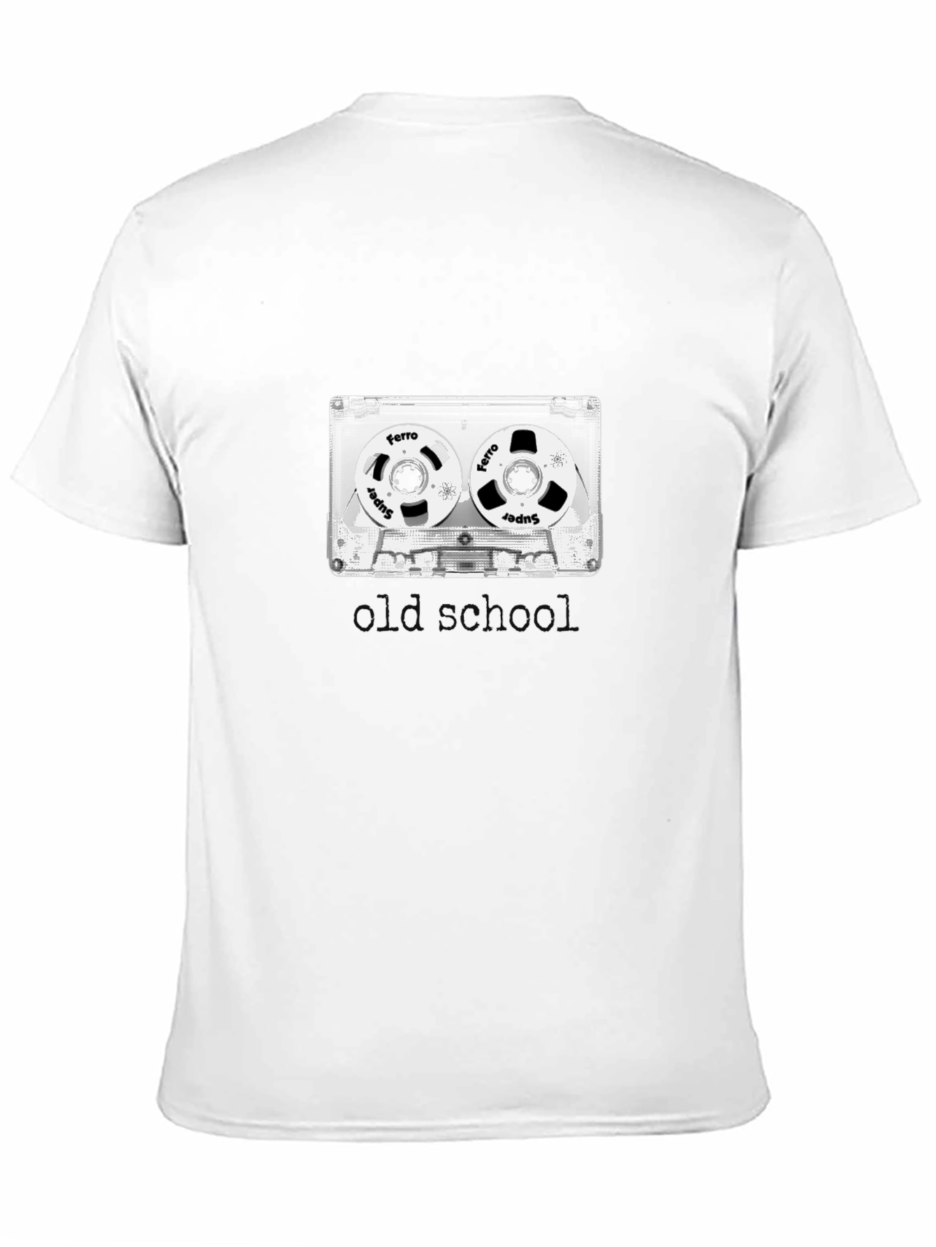 Retro Cassette Tape Graphic T-Shirt - Old School Cool