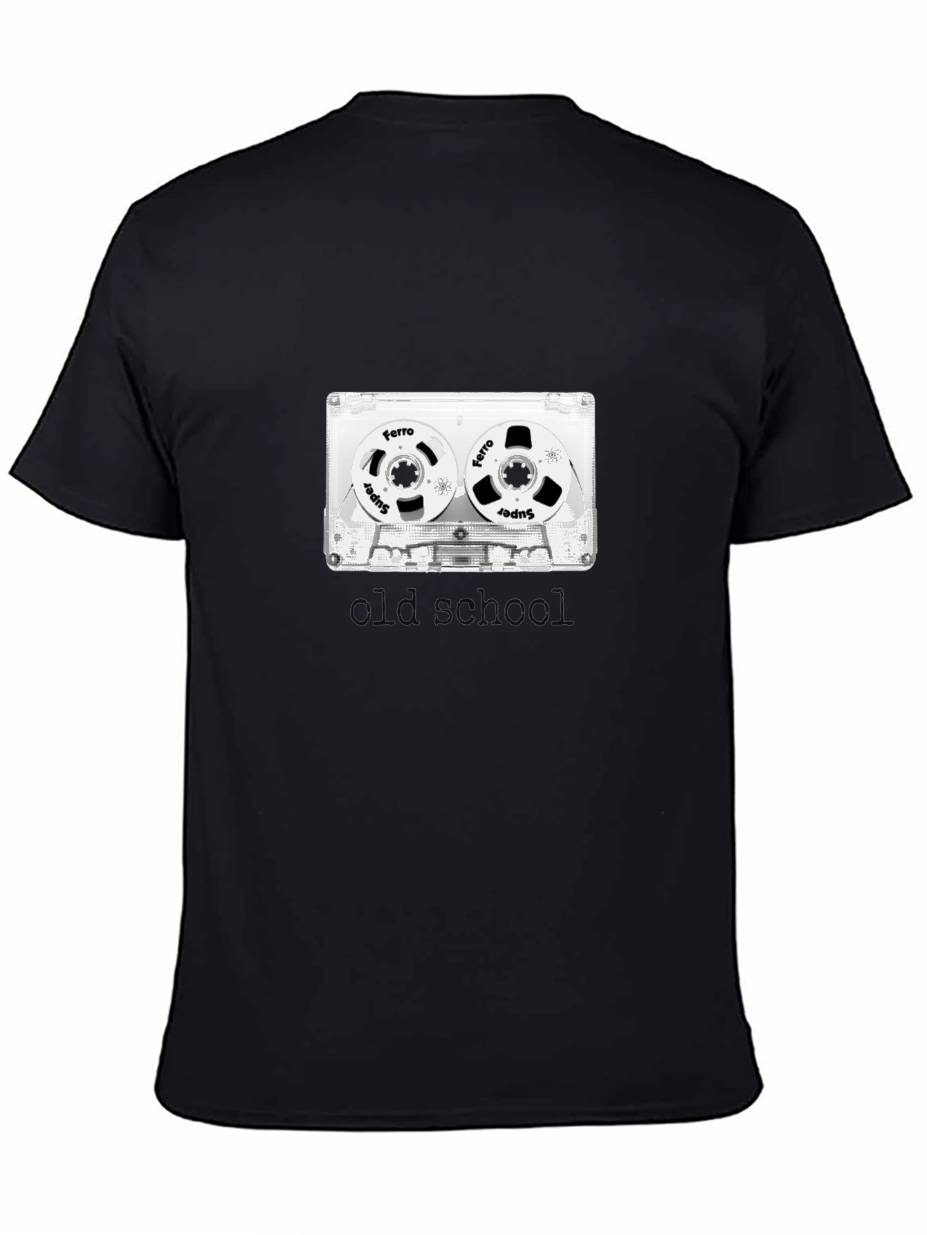 Retro Cassette Tape Graphic T-Shirt - Old School Cool