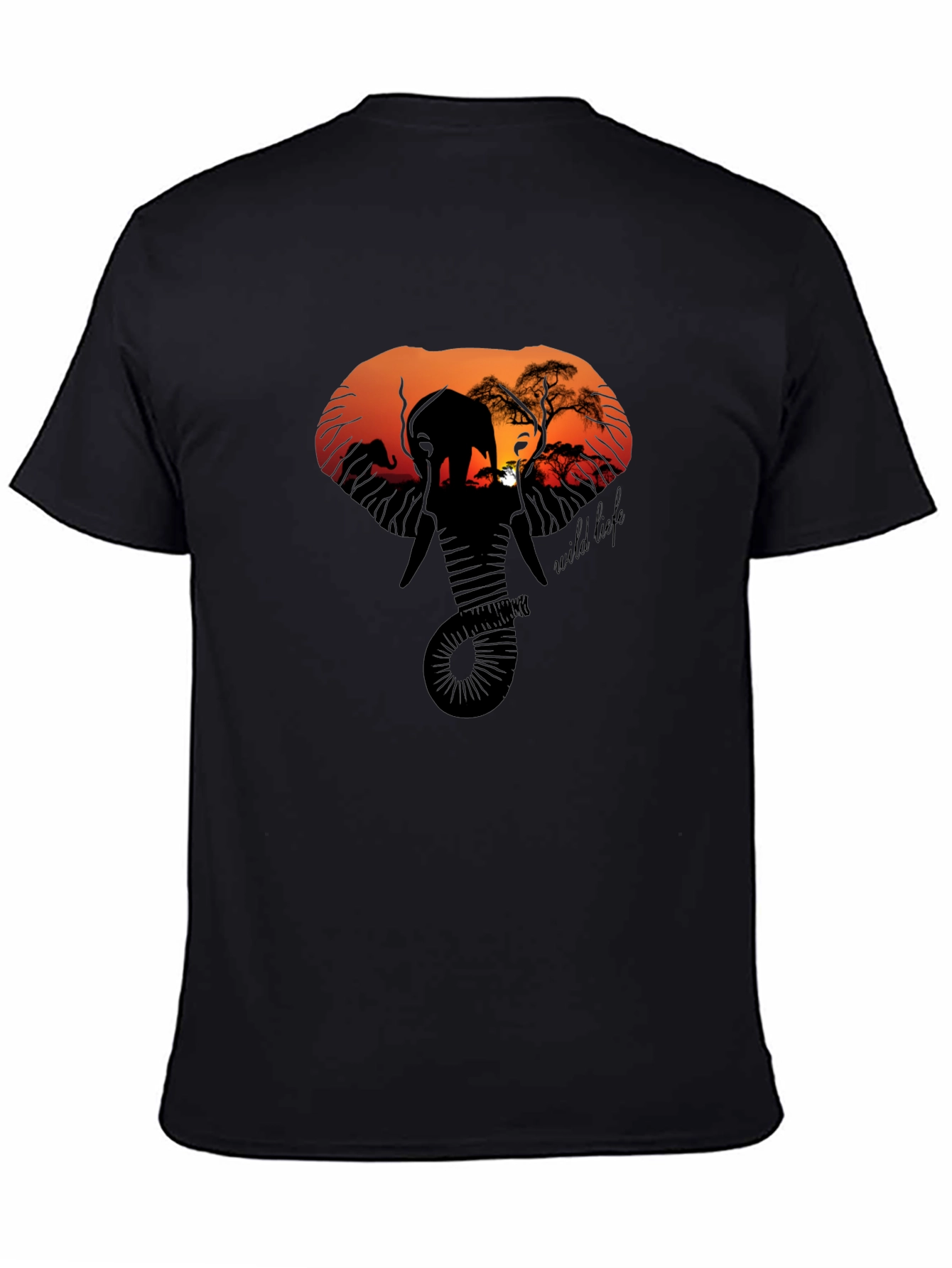 Wildlife Silhouette Graphic Tee